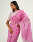 Sea Froth Saree