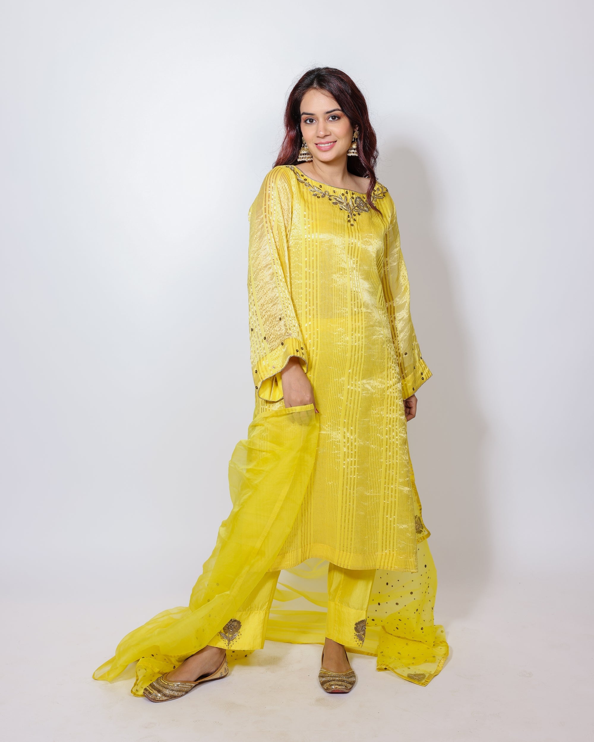 Haldi Kurta Set