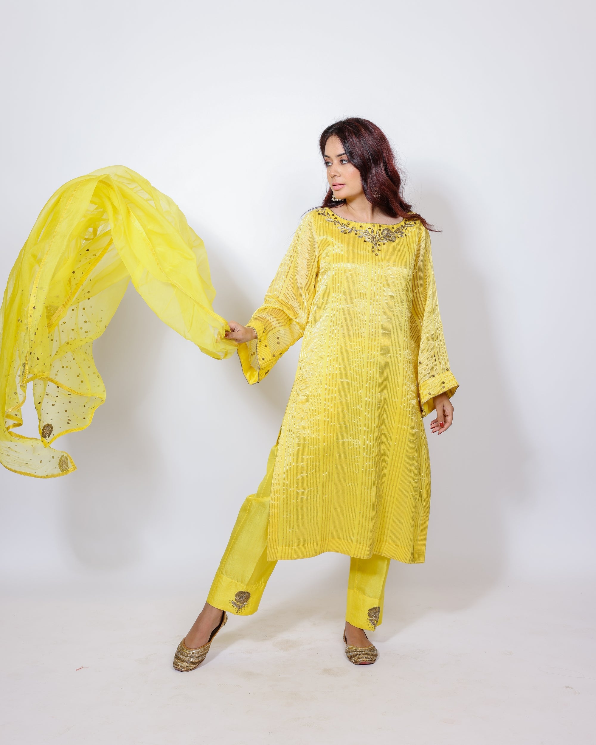 Haldi Kurta Set