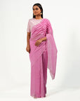 Sea Froth Saree