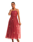Marine Strapped Dress