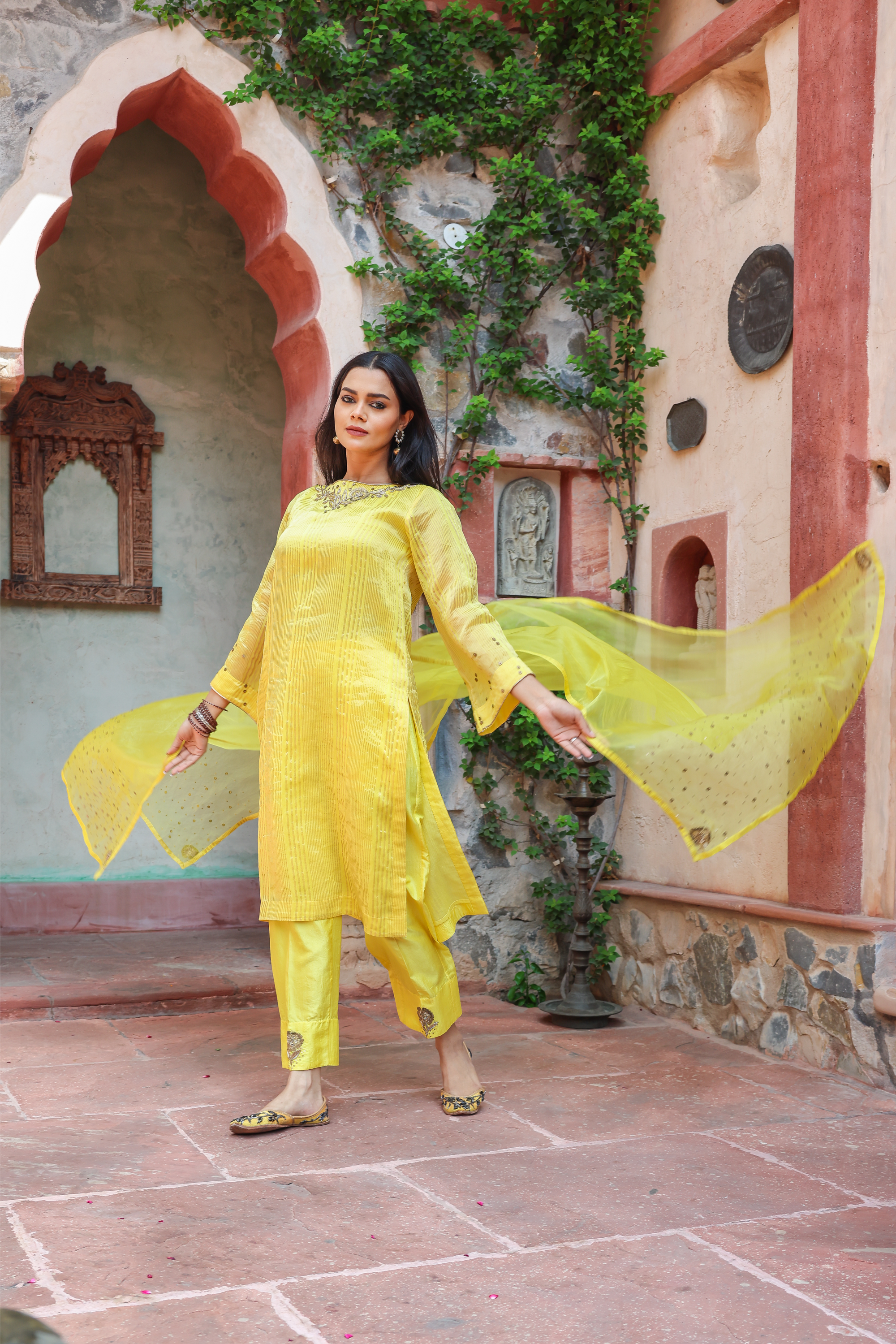 Haldi Kurta Set