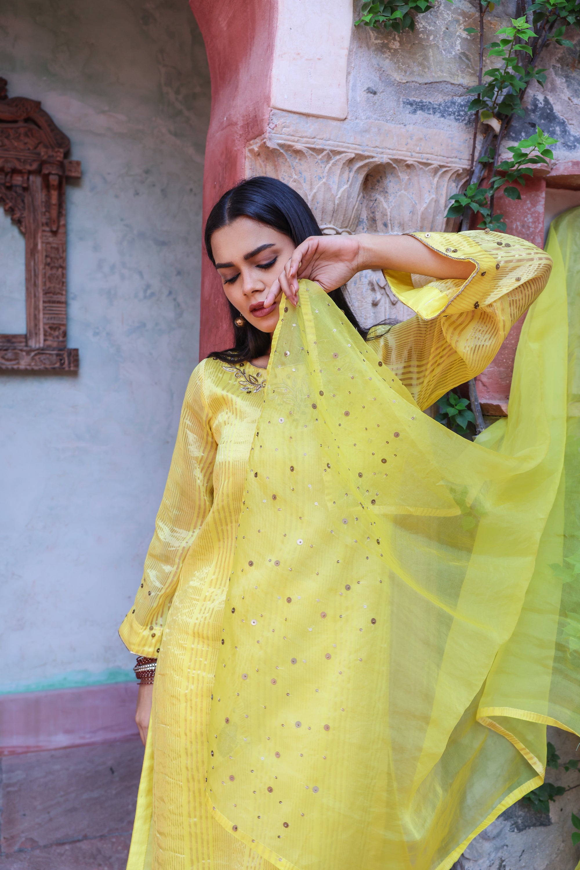 Haldi Kurta Set