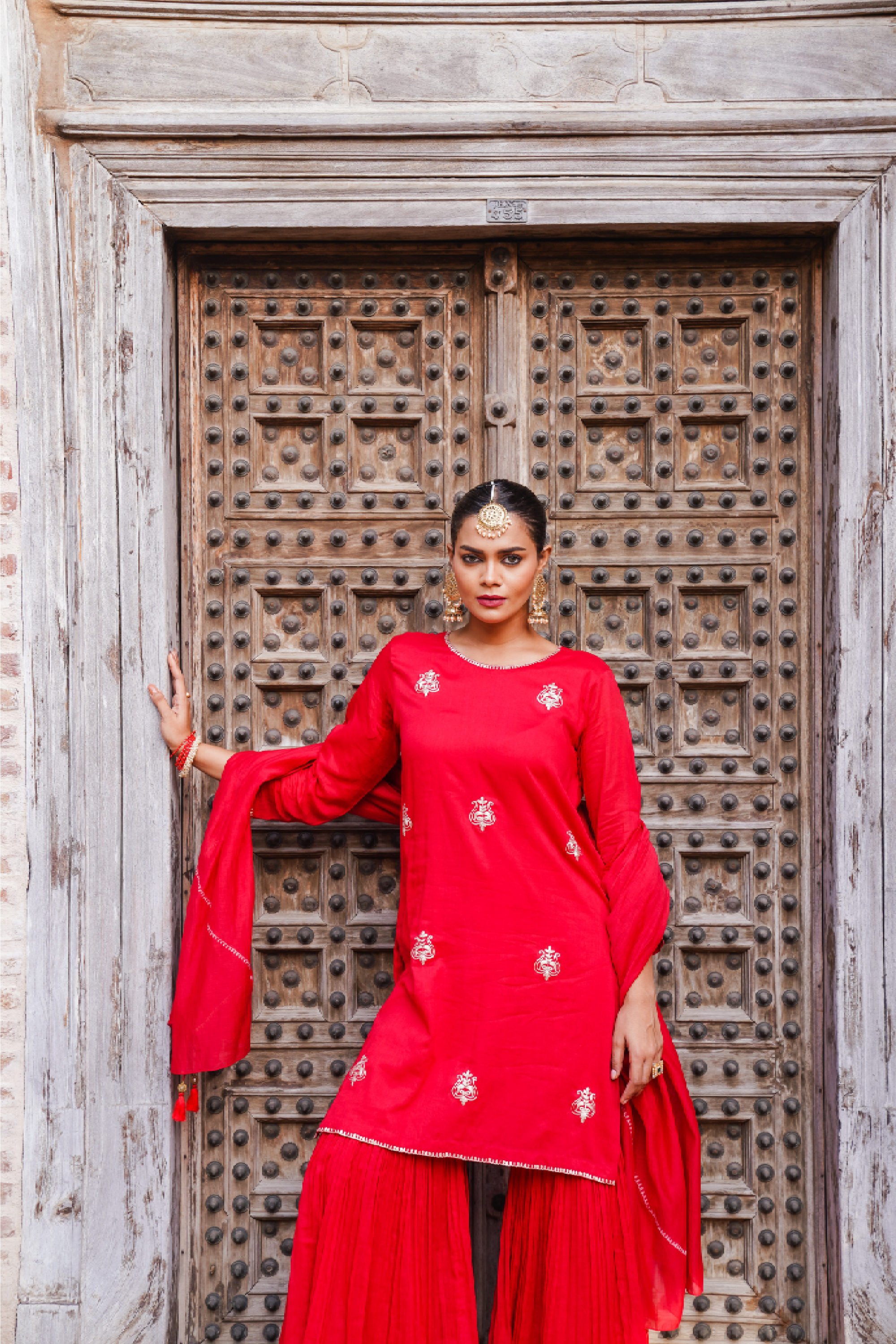 Sindoor Sharara Set