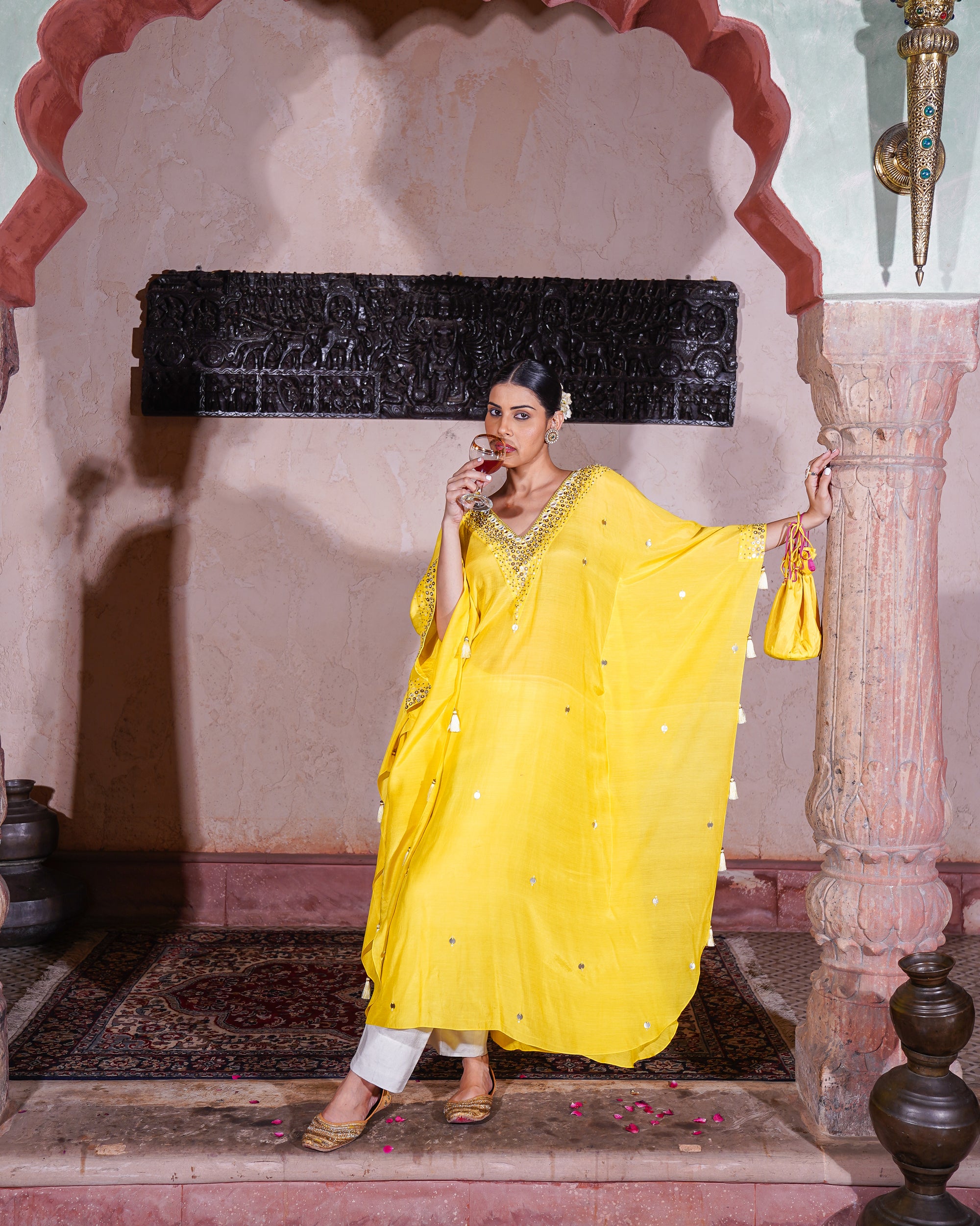 Poker Kaftan Set