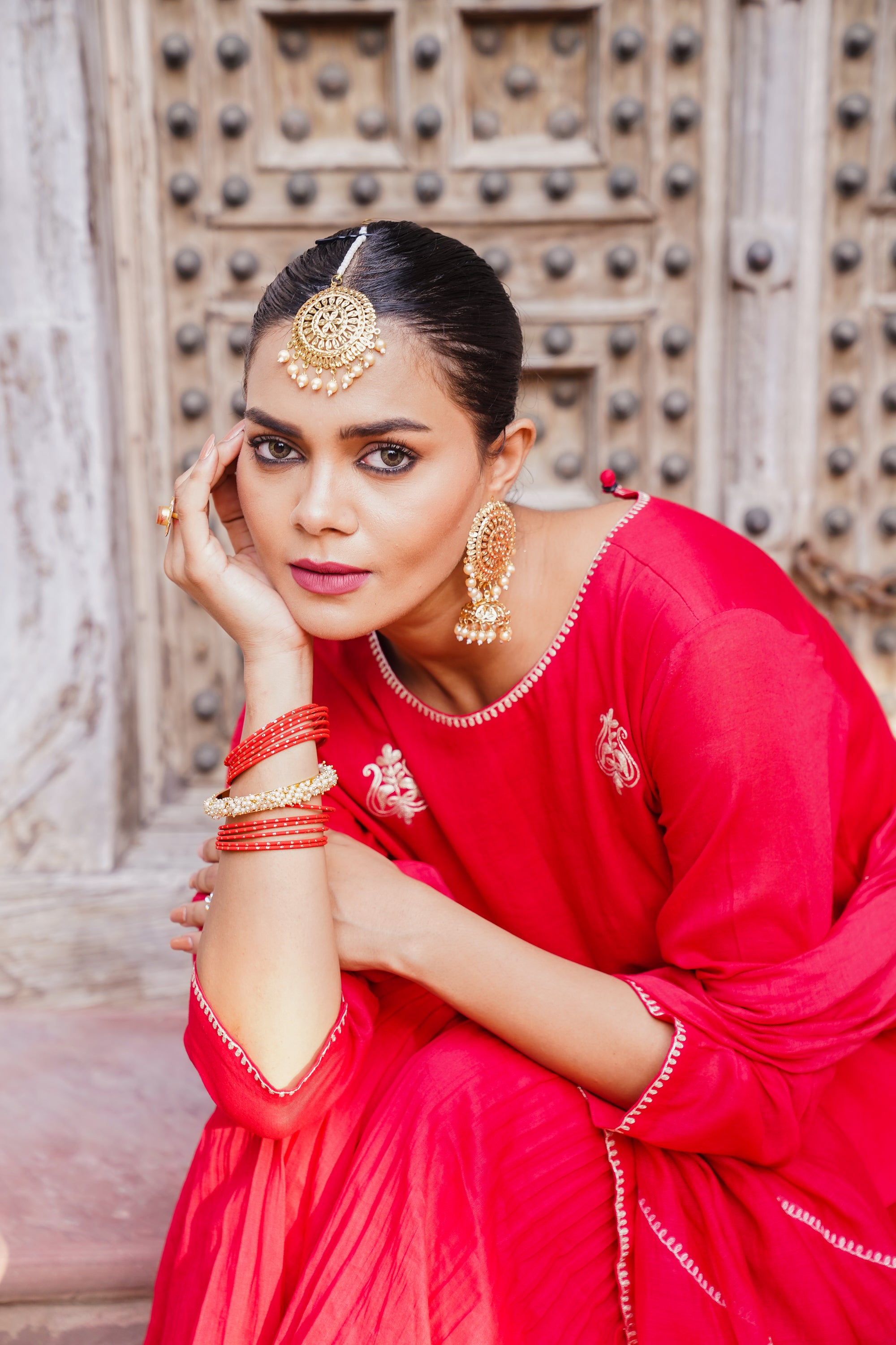 Sindoor Sharara Set