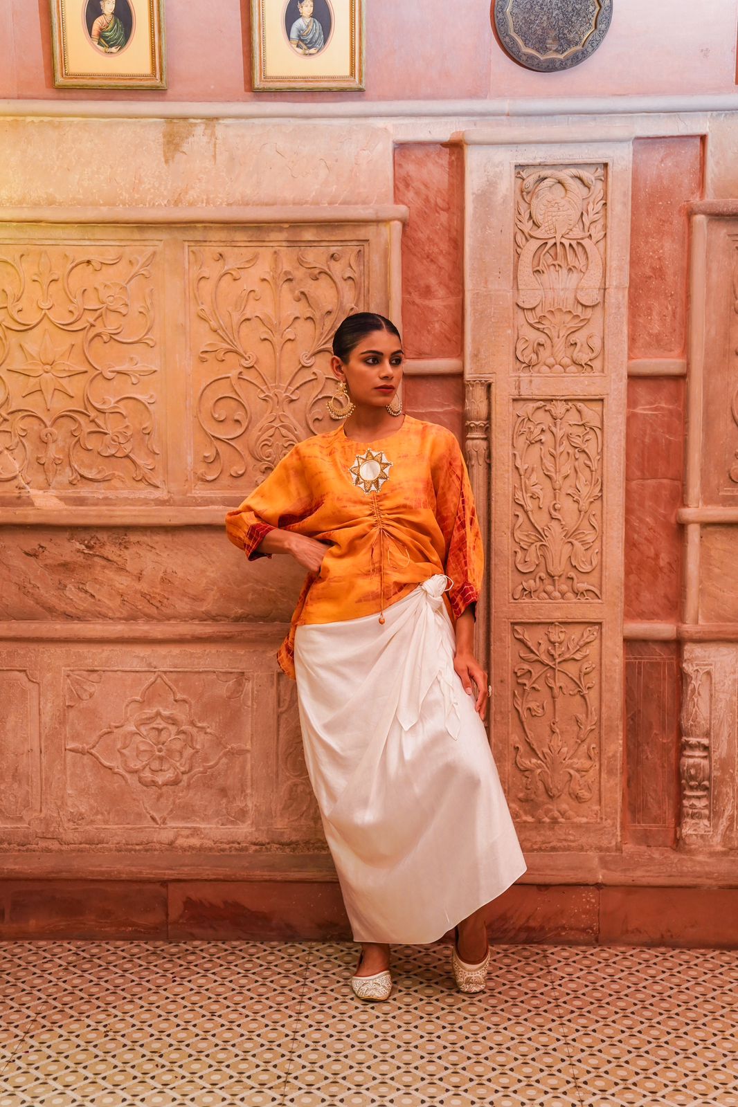 Sufiana Dhoti Skirt Set