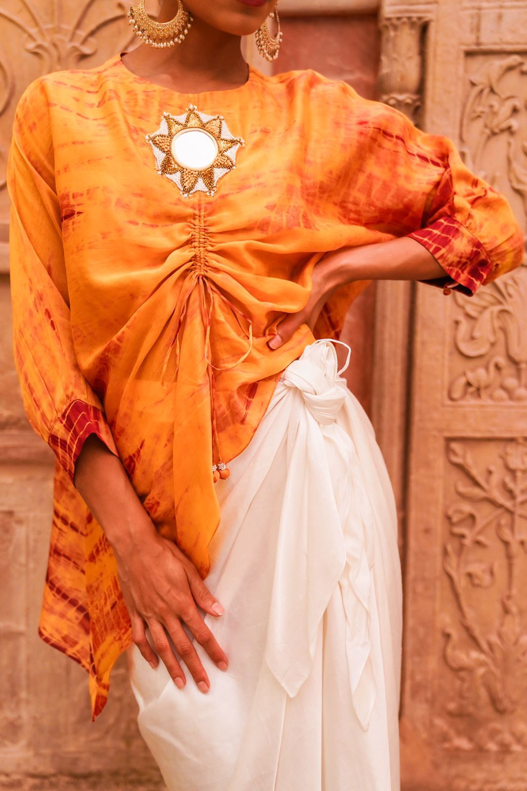Sufiana Dhoti Skirt Set
