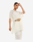 Shore Bloom Kaftan Top