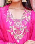 Aadab Pink Kurta Set